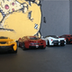 The whits La Ferrari is a Kyosho and the Aventador is a Tarmac Works.